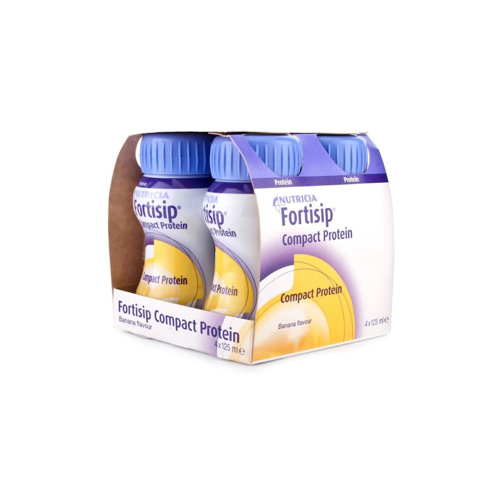 Fortisip Compact Protein Liq Banana 125Ml Bottle X24