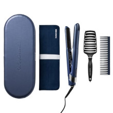 CLOUD NINE Contouring Original Iron Hair Straightener | Curved Plates Variable Temperature Control | Sericite Infused Plates | Quick Heat Control