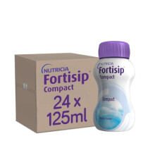 Fortisip Compact Unflavoured, 125ml Bottle, Pack of 24