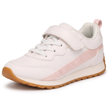 (White, UK 13 Child) Girls Elle Sport Mesh Trainers H2721