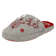 (Grey, UK 10 Child) Girls Disney High School Musical Mule Slippers