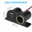 USB  Socket  5V 3.1A Dual USB Built-in Car  Adapter Lighter Multi Plug Cigarette Charger Car 12-24V 6