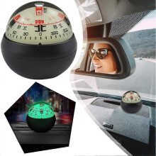 (32pcs) Compass for Car Dashboard Compass Ball Shockproof Waterproof Luminous Ball