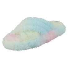 (Multi, UK 12/13 Child) Girls Spot On Casual Mule Slippers