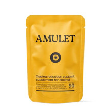 Amulet Alcohol Suppressant Tablets for Cravings & Moderation Support – Reduce the Urge to Over-Pour – Anti Alcohol Supplement & Sobriety Aid with