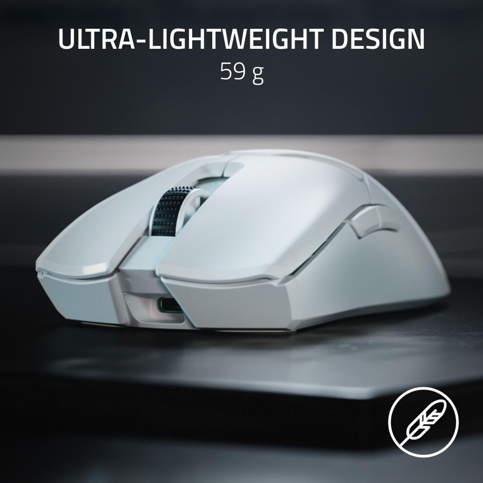 Razer Viper V2 Pro - 59 G Ultra-Lightweight Wireless Esports Gaming Mouse (30K Dpi Optical Sensor, Hyperspeed Wireless Technology, Gen-3 Optical Mous