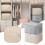 (Beige XL) Space Saving Self Compression Organizer Compression Duvet Storage Bag 1