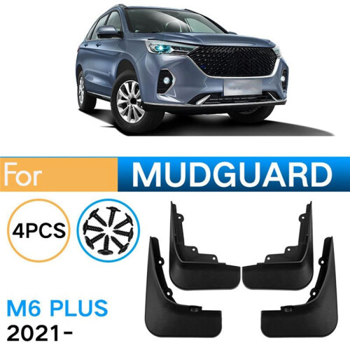 4 Pezzi Parafango Auto Paraspruzzi Paraspruzzi Parafango Parafango per GWM per Great Wall  M6  2021-2023 Accessori Auto 1