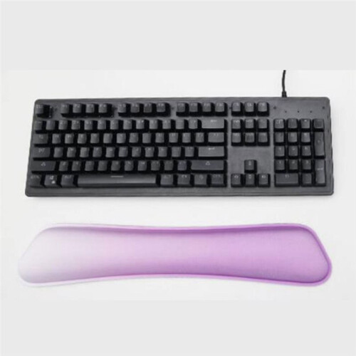 Wrist Rest Support for Mouse Pad&Keyboard Set, Rectangular Mousepad Non-Slip Base Home/Workplace Pain Relief 2