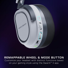 Turtle Beach Stealth 700 White PlayStation Wireless Gaming Headset with up to 80 hour Battery, Bluetooth, Dual Transmitters and 60mm Speakers for PS5