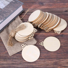 250Pcs Bricolage Artisanat Ronde Boule En Bois avec 250Pcs Ficelles A Peindre