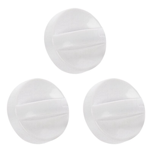 3X Microwave Oven 11 mm Long Plastic Spool Rotary Knob Timer