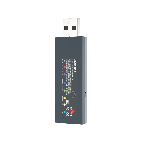 MAYFLASH Magic NS 2 Wireless Bluetooth USB Adapter Compatible with Switch/Switch 2, Steam Deck, Windows, Raspberry Pi, Xbox Series X & S Bluetooth Co
