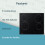 HYE 60cm 4 Zone Electric Ceramic Hob - Black 6