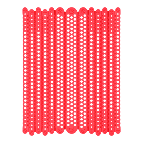 Jelly Bands Peggable Blister Cherry 2