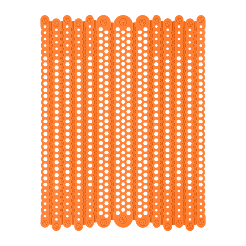 Jelly Bands Peggable Blister Orange Creamsicle 2