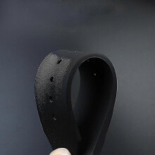 (24mm-17mm, A no buckle) Λουράκι ρολογιού για Hublot Big Bang Σιλικόνης Αδιάβροχο Ανδρικό Ρολόι Α