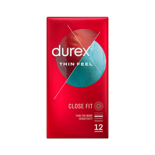Durex Durex Thin Feel Close Fit Condoms, 12 Pk 2