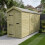 4 x 15 Apex Shed (Single Door, No Windows) 1