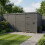 15x8 Pent Composite Shed (Single Door, No Windows) 2