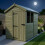 5 x 7 Apex Shed Tanalised (Single Door, With Windows) 3