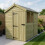 5 x 7 Apex Shed Tanalised (Single Door, With Windows) 1