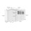 12x5 Pent Composite Shed (Single Door, With Windows) 4