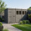 12x5 Pent Composite Shed (Single Door, With Windows) 1