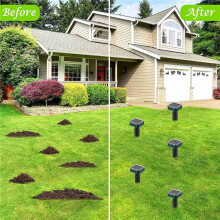 16 Pack Solar Powered Snake Repellent for Outdoors,Ultrasonic Snake Repellent,Solar Snake Repellent for Outdoors