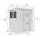 6 x 4 Pent Shed Tanalised (Double Door, No Windows) 4