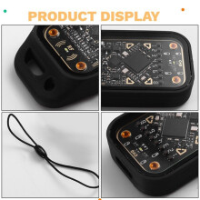 Akryl Chameleon V3.0 RFID Chip-Läsare + 4 St UID-Nyckelring 125 KHz 13,56 MHz ID IC Card Taggkopiator