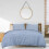 Sleepdown Duvet Cover Set, Navy White, Double 2