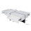 (White) Table basse laquée, imitation marbre,, salon, LED pilotée par app 3