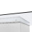 Table basse en verre laqué, table mobile sur roulettes pivotantes 9