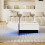 (White) Table basse laquée, imitation marbre,, salon, LED pilotée par app 7