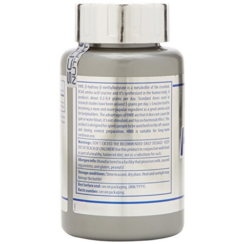 Scitec Nutrition HMB B-Hydroxy, B-Methylbutyrate Capsules - 90 Caps 2