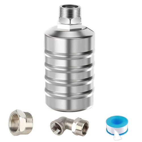 1/2Inch 3/4Inch Water Float Valve, Stainless Steel Fully Automatic Water Level Control, Automatic Water Level Controller