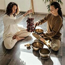 Seed Shell Hand Rattle 3 Kinds of Natural Nut Shells Sound Healing Instruments for Meditation ASMR Sound Therapy Yoga