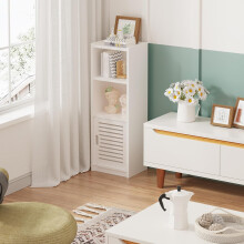 (Small Door) 3 Tier Bathroom Floor Cabinet