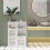 Dripex (Large Door) 3 Tier Bathroom Floor Cabinet 4
