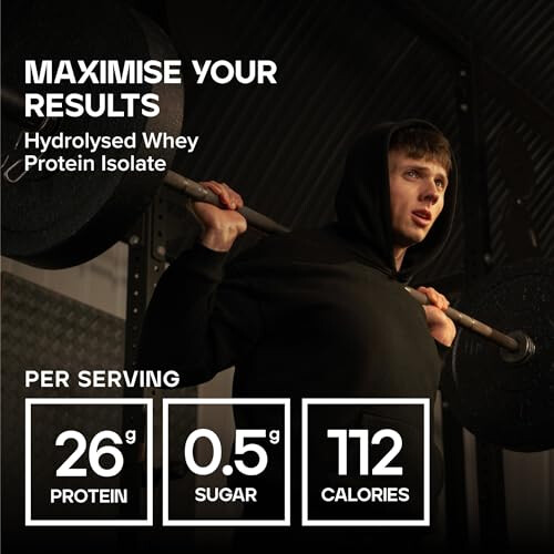 Bulk Hydrolysed Whey Protein Isolate, Protein Shake, Chocolate, 500 g 2