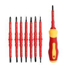 14In1 Insulated Screwdriver Set Magnetic Screwdriver Tool Kit Electrician Multifunctional Interchangeable Screwdrivers