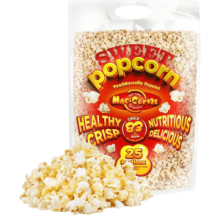 Mac-Corns 1kg Sweet Popcorn Carrier Pack