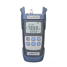 COMPTYCO Handheld Optical Power Meter Optical Fiber Tester Optical Attenuation Test with FC/SC Adapter(OPM -70 -+10DBm)