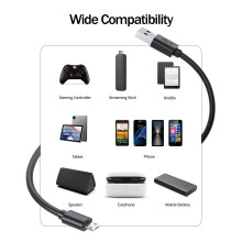 Superer Extra Long 3 Meter 2Pack Micro USB Charger Cable Fit for Sony PS4, Xbox One, PlayStation 4, PS4 Pro, PS4-Slim, Fit for Xbox One S/X Controlle