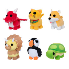 Adopt Me! Collector Plush - Turtle - Series 4 - Legendary In-Game Stylization Plush - Exclusive Virtual Item Code Included - Toys for Kids Featuring