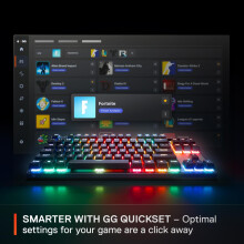 SteelSeries Apex Pro TKL Wireless Gen 3 - Wireless Gaming Keyboard - Adjustable Actuation Hall Effect Switches; Game-Ready Presets - Rapid Trigger, P