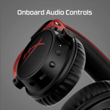 HyperX Cloud Alpha Wireless - Gaming Headset for PC, 300-hour battery life, DTS Headphone:X Spatial Audio, Memory foam, Dual Chamber Drivers, Noise-c