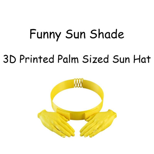 Hands-Free Hand Shade Hat Third Hand Hands-Free Sun Visor Headband -Shaped Sun Hat for Beach, BBQ, Outdoor D 2