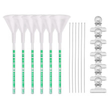 6 Stuks Kralen Trechter Kralen Gereedschapsset voor Klei Kralen DIY Klei Kralen Armband Maken Set Kralen Gereedschap voor Het Maken van Sieraden